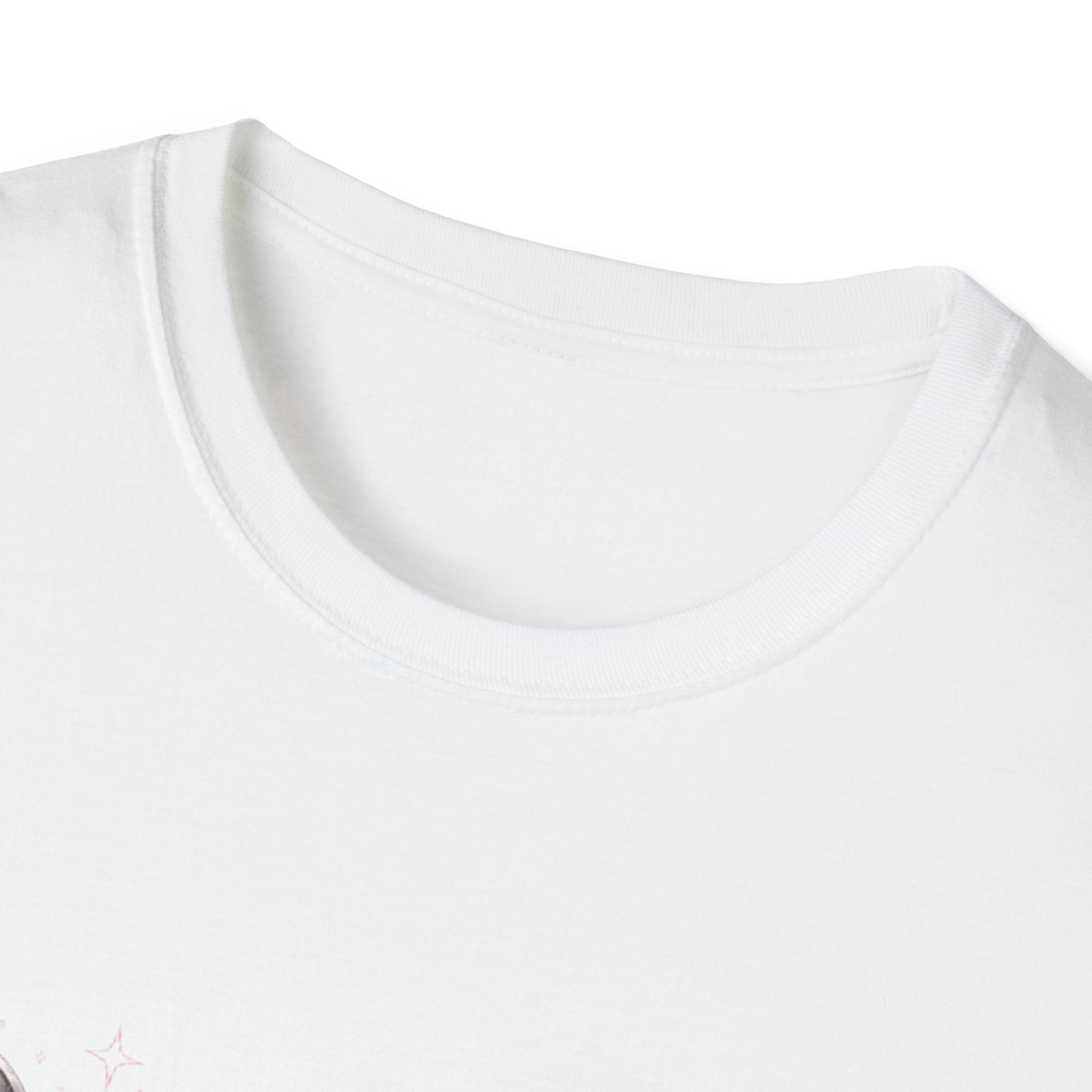 Hairdresser Scissors Tee — Pink Ribbon Salon Staff T-Shirt