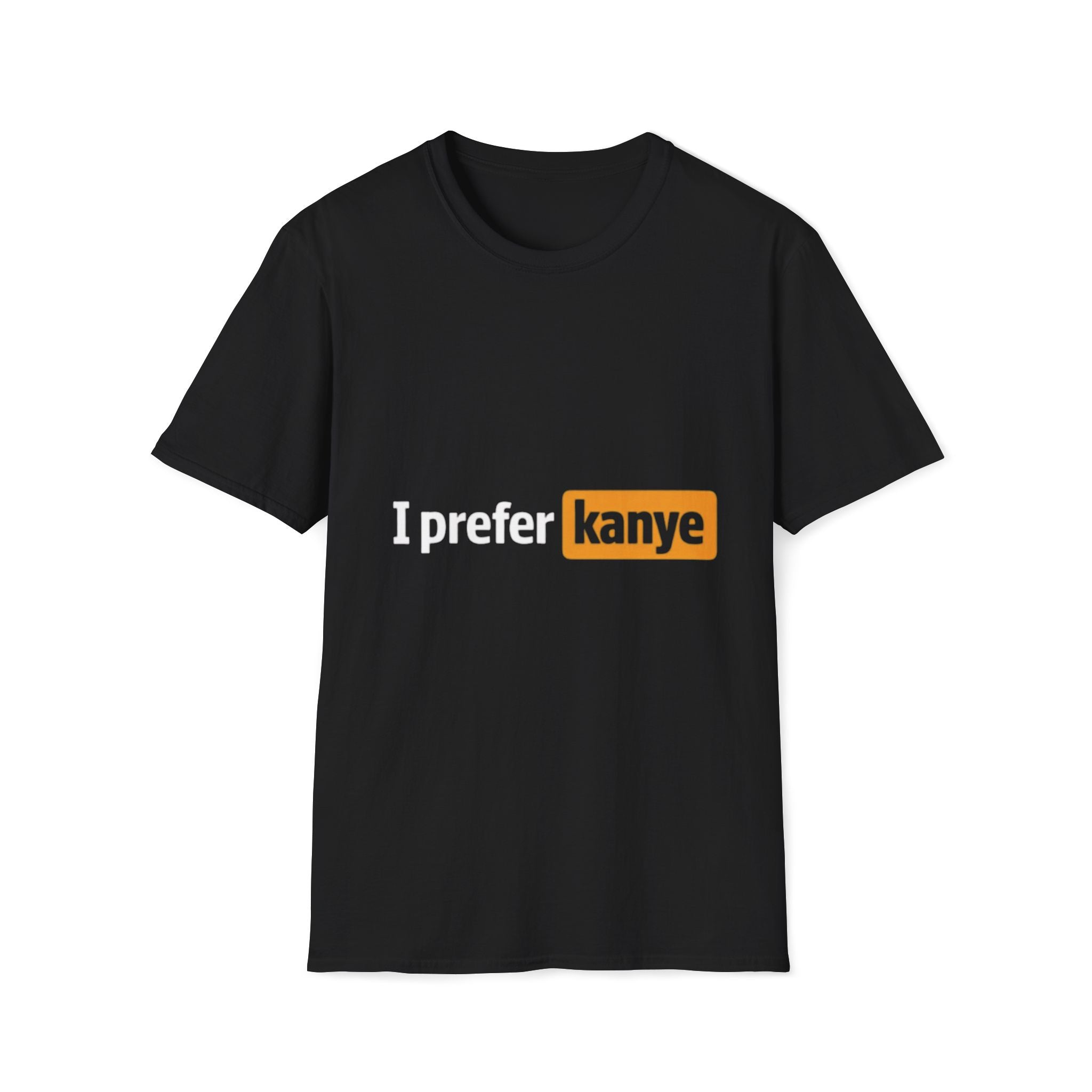 Kanye Logo Chest Tee — Minimalist Music Icon T-Shirt
